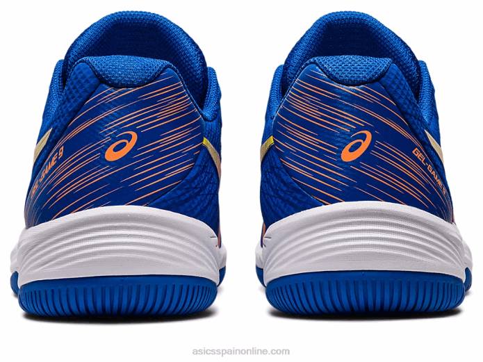 juego de gel 9 Asics 4L6897 azul atún/melocotón sol