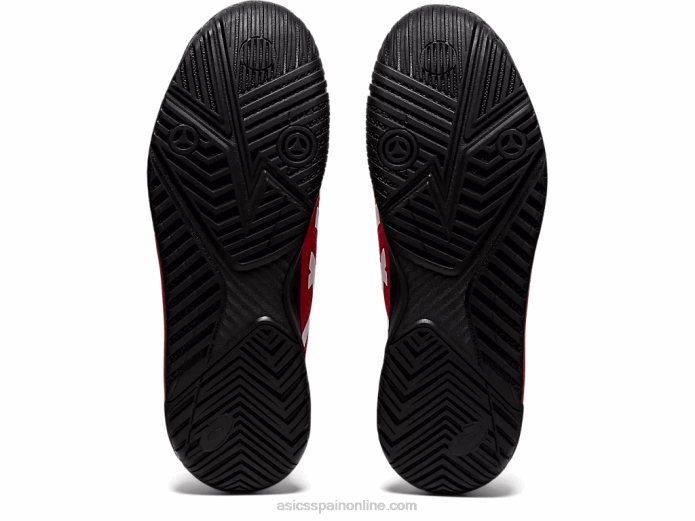 resolución de gel 8 Asics 4L681747 rojo eléctrico/blanco