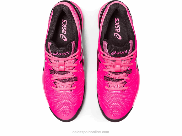 resolución de gel 9 Asics 4L6845 rosa intenso/negro