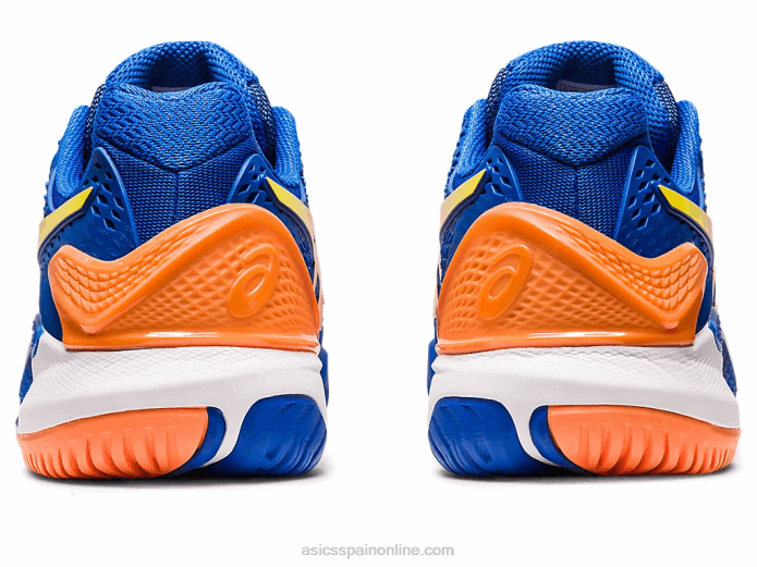 resolución de gel 9 Asics 4L6862 azul atún/melocotón sol