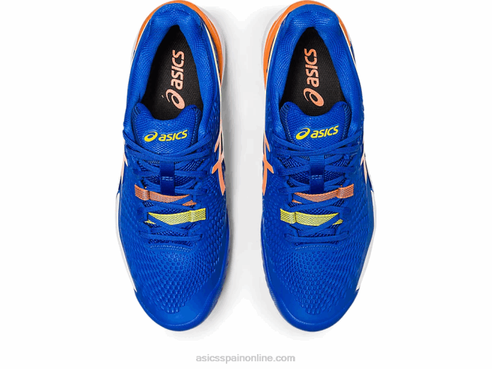 resolución de gel 9 Asics 4L6862 azul atún/melocotón sol