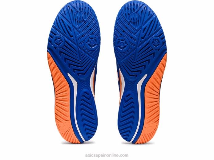 resolución de gel 9 Asics 4L6862 azul atún/melocotón sol