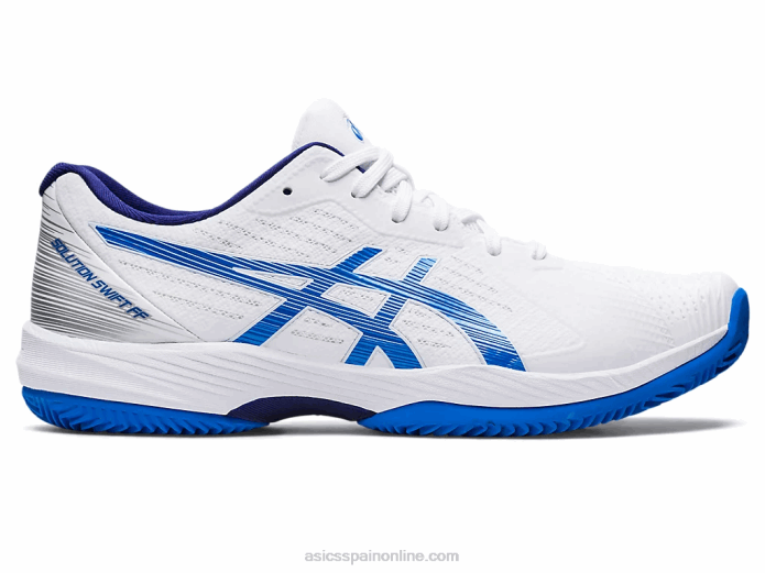 solución de arcilla swift ff Asics 4L681107 blanco/azul eléctrico