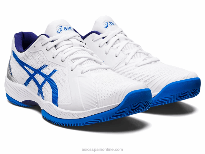 solución de arcilla swift ff Asics 4L681107 blanco/azul eléctrico