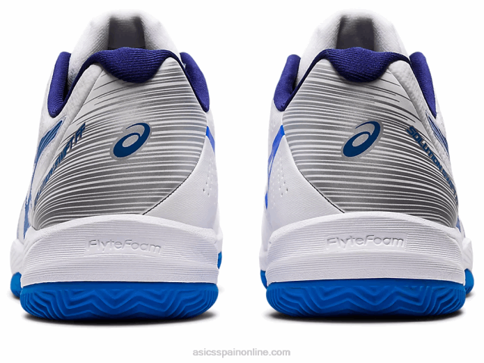 solución de arcilla swift ff Asics 4L681107 blanco/azul eléctrico