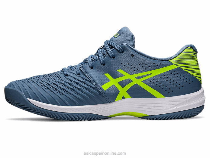 solución de arcilla swift ff Asics 4L68514 azul acero/verde peligro