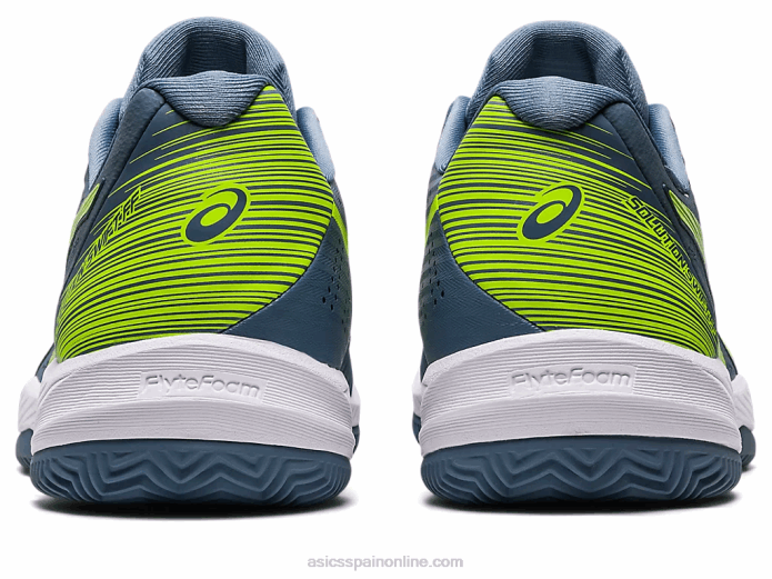 solución de arcilla swift ff Asics 4L68514 azul acero/verde peligro