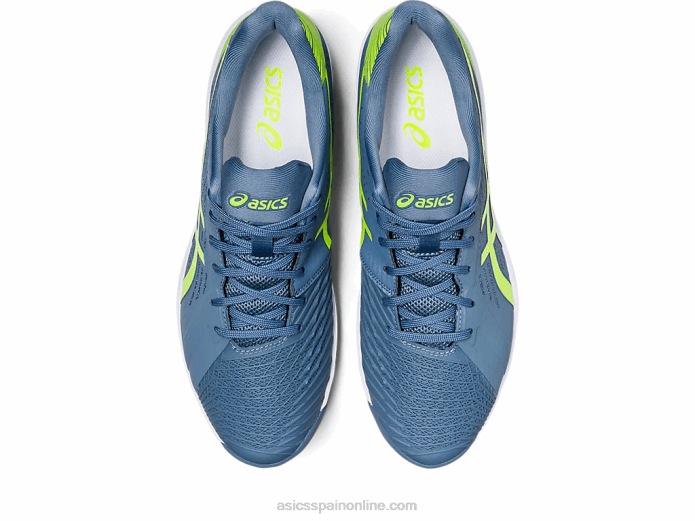 solución de arcilla swift ff Asics 4L68514 azul acero/verde peligro