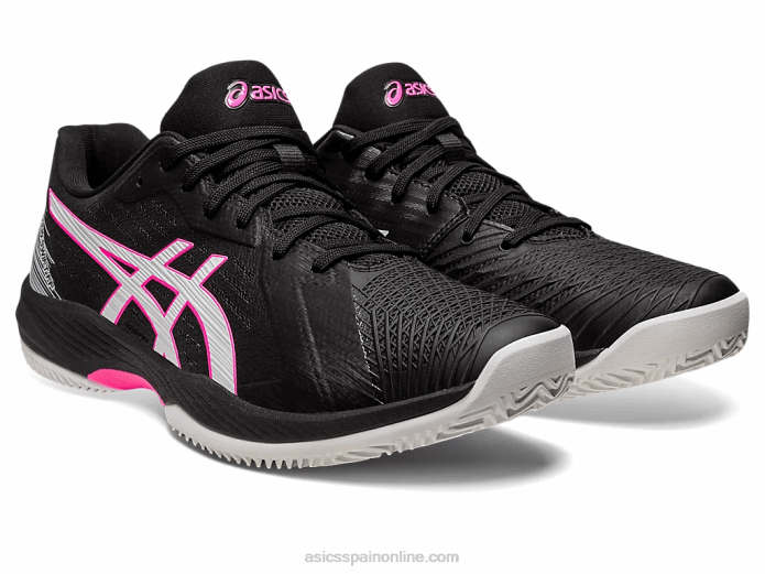 solución de arcilla swift ff Asics 4L68537 negro/rosa intenso