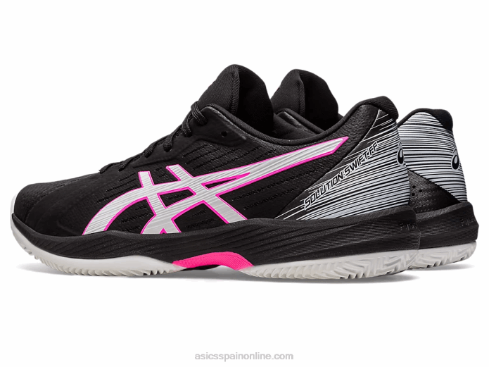 solución de arcilla swift ff Asics 4L68537 negro/rosa intenso