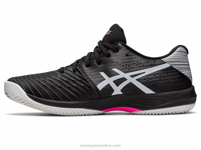 solución de arcilla swift ff Asics 4L68537 negro/rosa intenso