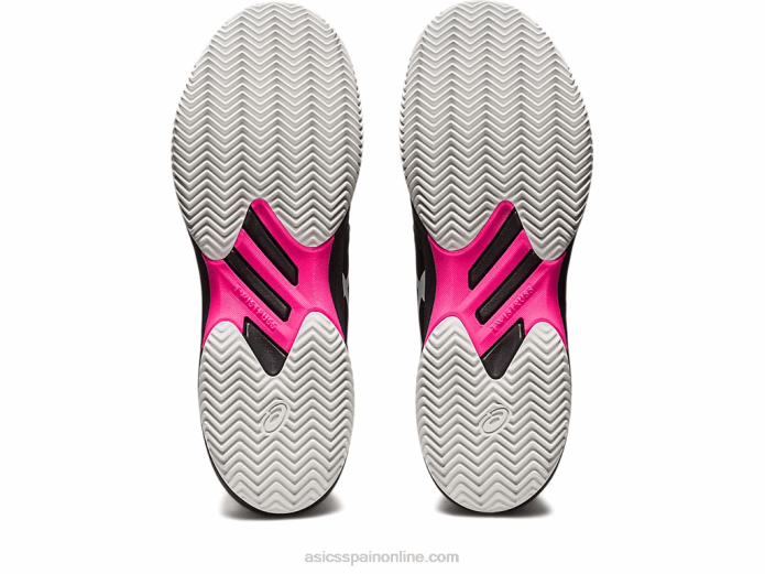 solución de arcilla swift ff Asics 4L68537 negro/rosa intenso