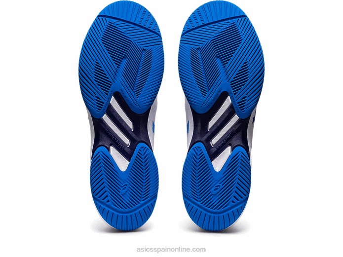 solución rápida ff Asics 4L681130 blanco/azul eléctrico