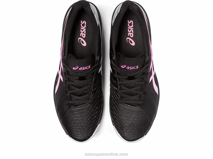 solución rápida ff Asics 4L68513 negro/rosa intenso