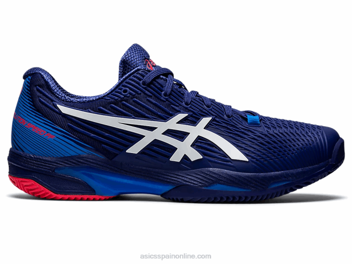 solución velocidad ff 2 arcilla Asics 4L681156 buceo azul/blanco