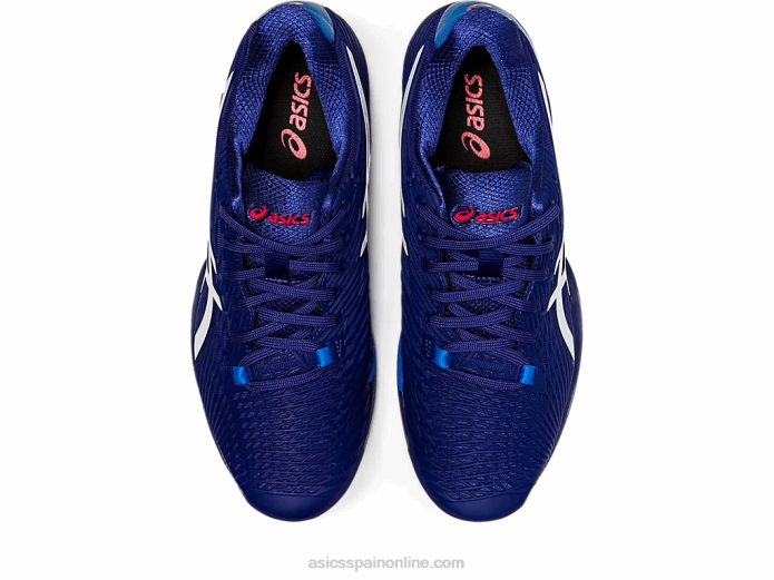 solución velocidad ff 2 arcilla Asics 4L681156 buceo azul/blanco
