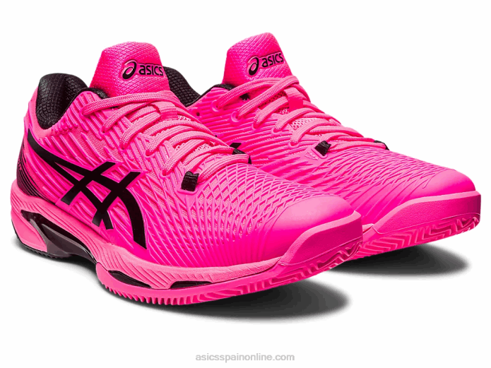 solución velocidad ff 2 arcilla Asics 4L6850 rosa intenso/negro