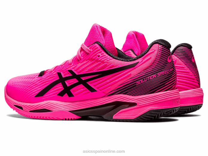 solución velocidad ff 2 arcilla Asics 4L6850 rosa intenso/negro
