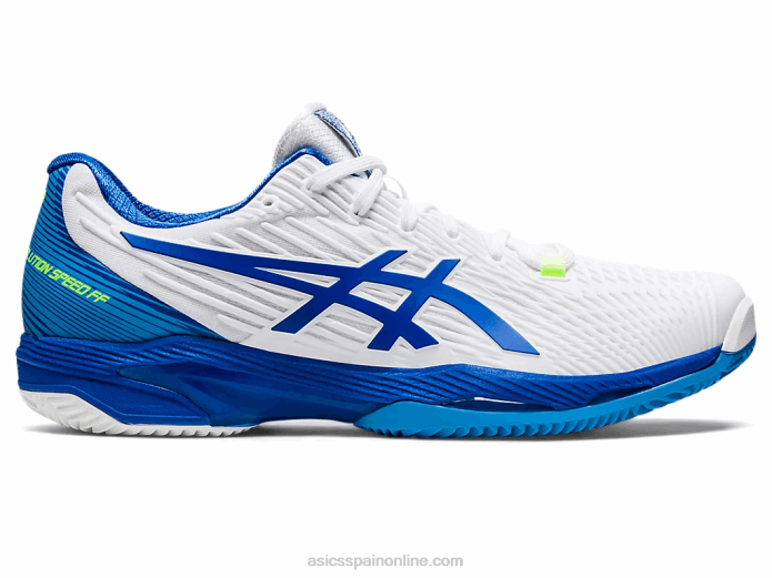 solución velocidad ff 2 arcilla Asics 4L68923 blanco/azul atun
