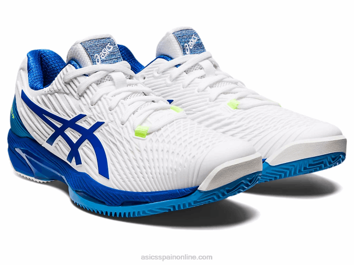 solución velocidad ff 2 arcilla Asics 4L68923 blanco/azul atun