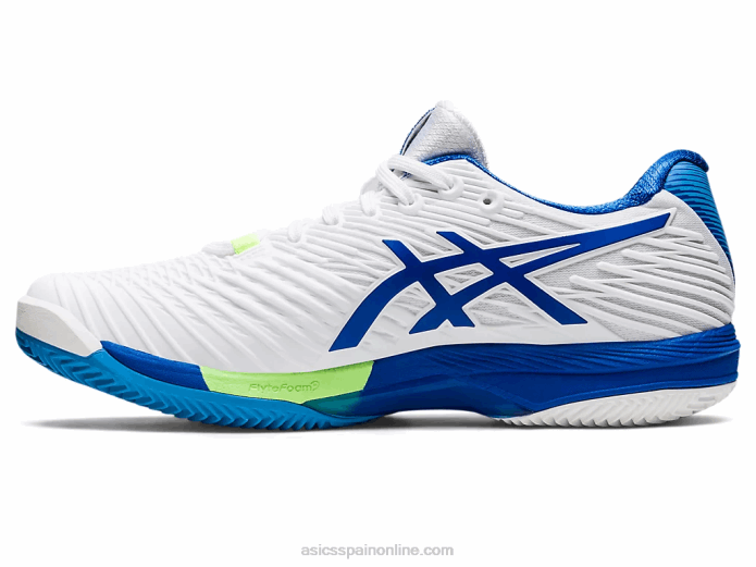 solución velocidad ff 2 arcilla Asics 4L68923 blanco/azul atun