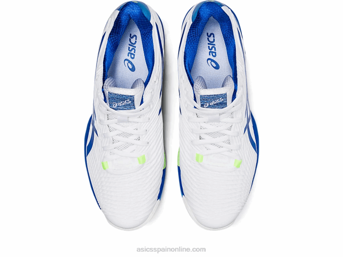 solución velocidad ff 2 arcilla Asics 4L68923 blanco/azul atun