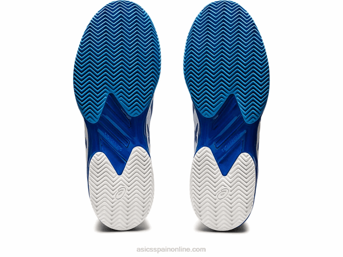 solución velocidad ff 2 arcilla Asics 4L68923 blanco/azul atun