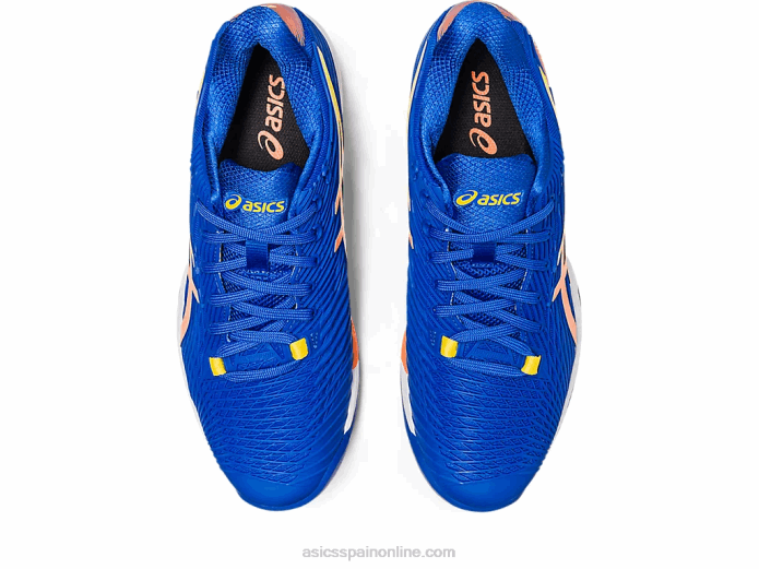 solución velocidad ff 2 arcilla Asics 4L6896 azul atún/melocotón sol