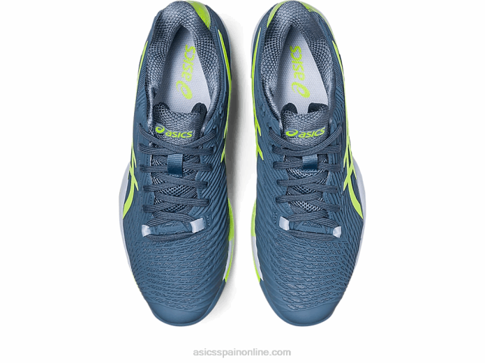 solución velocidad ff 2 oc Asics 4L68562 azul acero/verde peligro