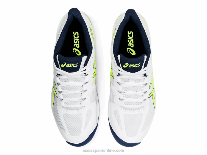 velocidad de corte ff Asics 4L682054 blanco/amarillo de seguridad