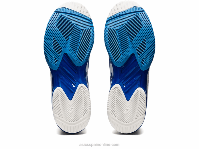 velocidad de solución ff 2 Asics 4L681002 blanco/azul atun