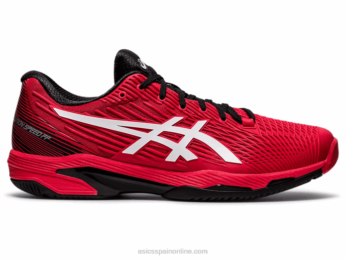 velocidad de solución ff 2 Asics 4L681660 rojo eléctrico/blanco