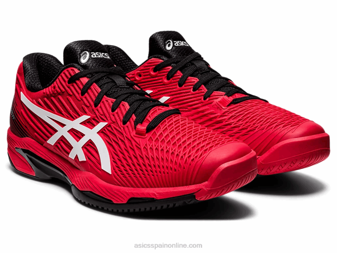 velocidad de solución ff 2 Asics 4L681660 rojo eléctrico/blanco