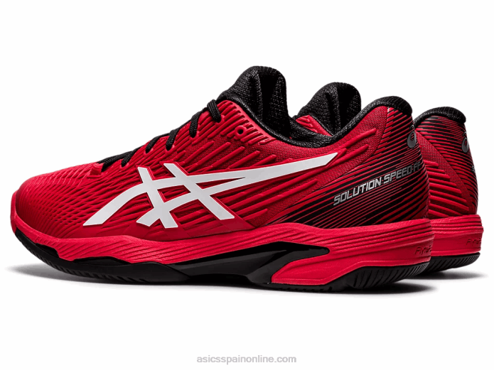 velocidad de solución ff 2 Asics 4L681660 rojo eléctrico/blanco
