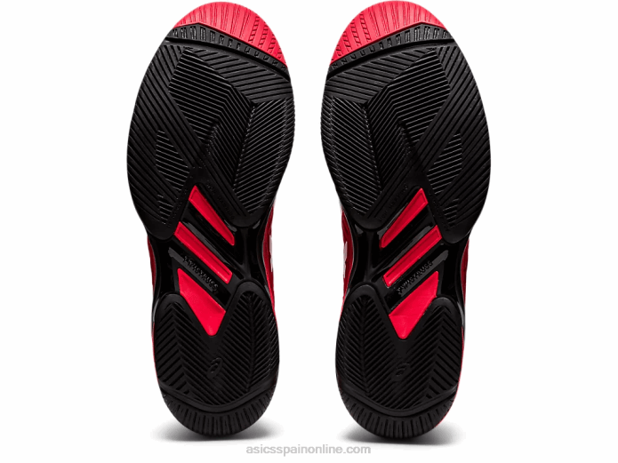 velocidad de solución ff 2 Asics 4L681660 rojo eléctrico/blanco