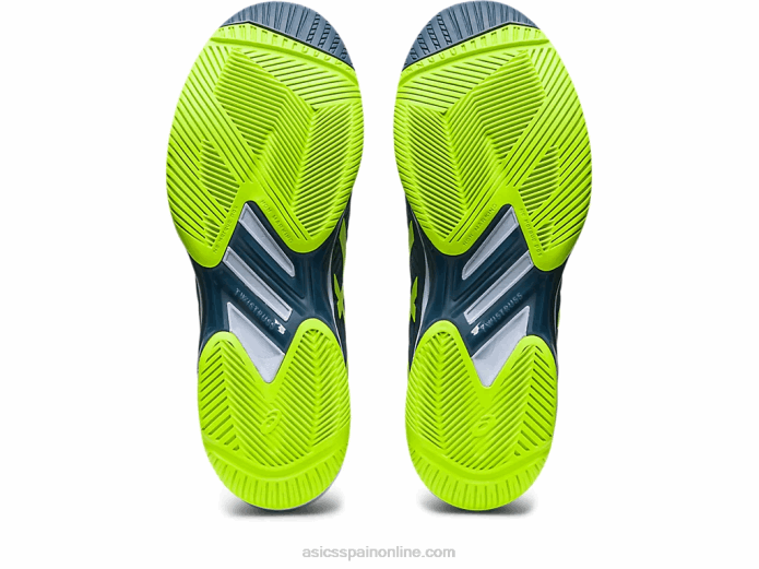 velocidad de solución ff 2 Asics 4L68345 azul acero/verde peligro
