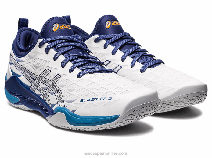 explosión ff 3 Asics 4L681134 océano blanco/profundo