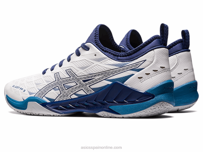 explosión ff 3 Asics 4L681134 océano blanco/profundo