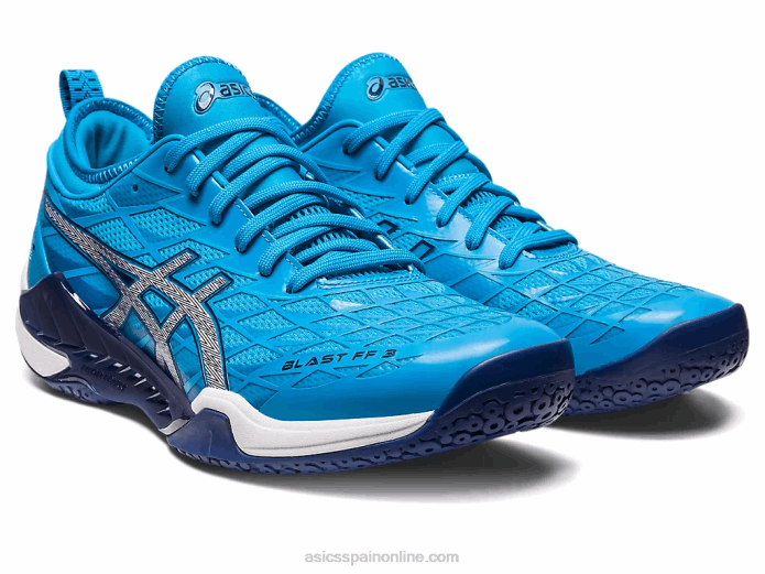 explosión ff 3 Asics 4L68573 azul isla/azul índigo