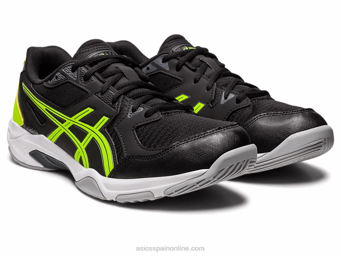 gel-cohete 10 Asics 4L6837 negro/gris portador