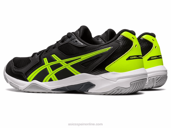 gel-cohete 10 Asics 4L6837 negro/gris portador