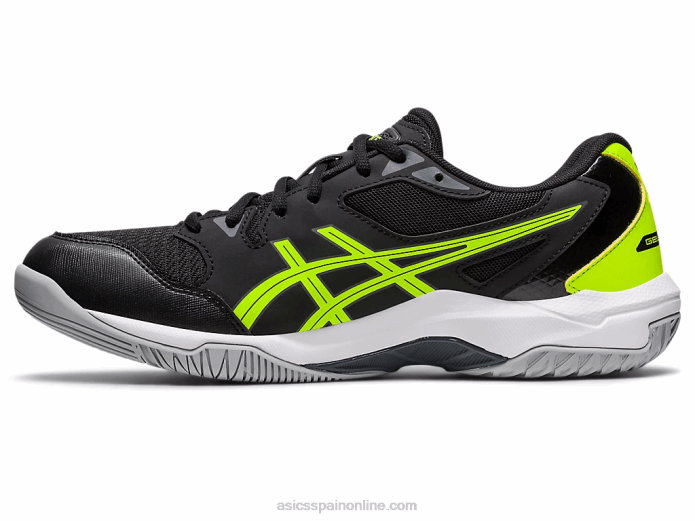 gel-cohete 10 Asics 4L6837 negro/gris portador