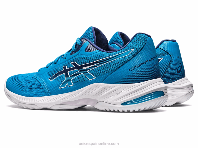 netburner balístico ff 3 Asics 4L68531 azul isla/azul índigo