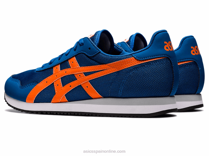 corredor de tigre Asics 4L681187 unidad de lago/habanero