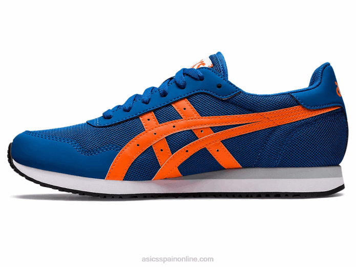 corredor de tigre Asics 4L681187 unidad de lago/habanero