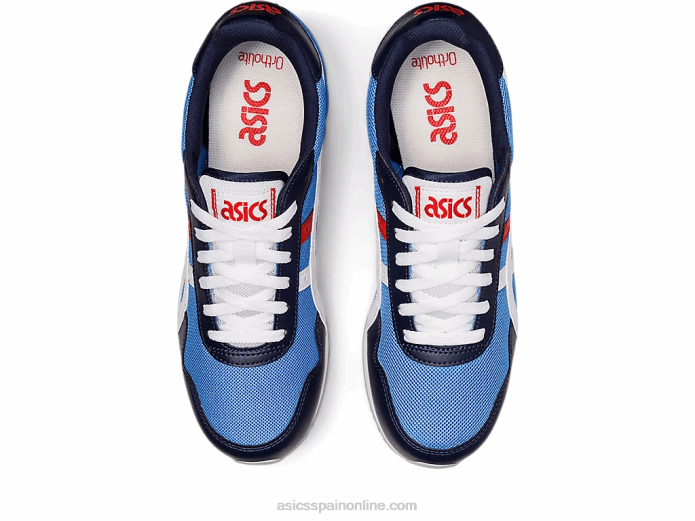 corredor de tigre Asics 4L681188 costa azul/blanco