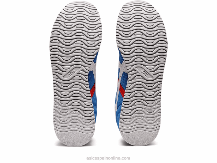 corredor de tigre Asics 4L681188 costa azul/blanco
