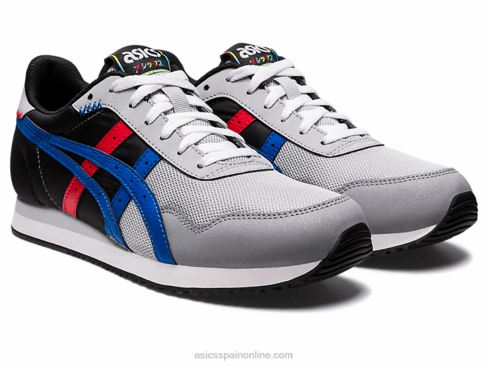 corredor de tigre Asics 4L681234 gris piedmont/azul atún