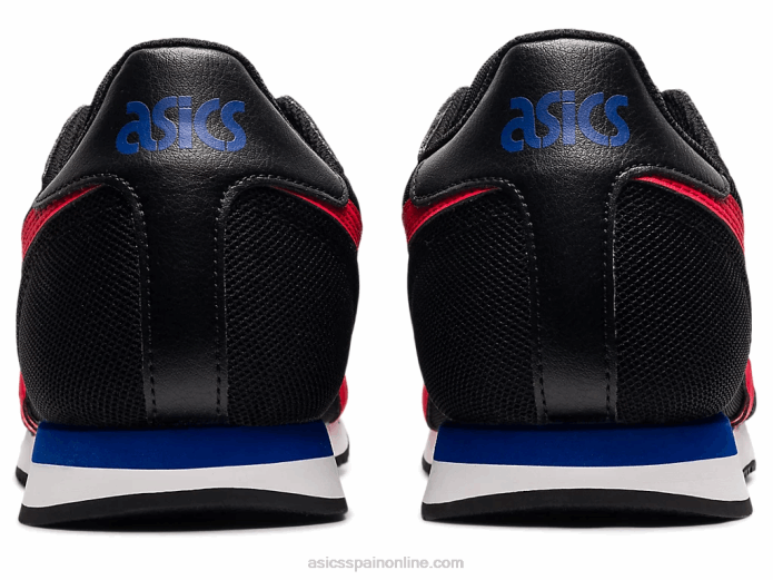 corredor de tigre Asics 4L681740 negro/rojo eléctrico
