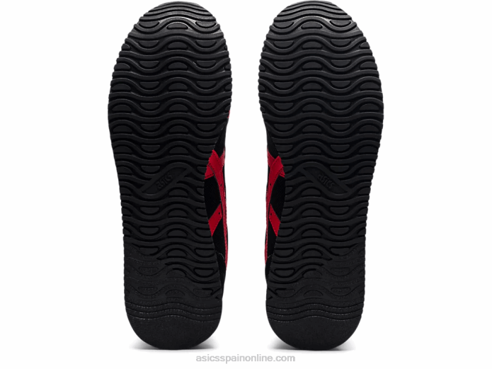 corredor de tigre Asics 4L681740 negro/rojo eléctrico